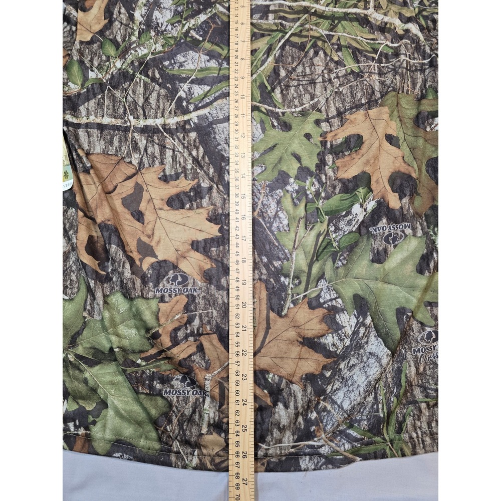 Mossy Oak Obsession Camo Shirt Mens Medium Wicking Hunting Graphic NWT - Picture 7 of 7